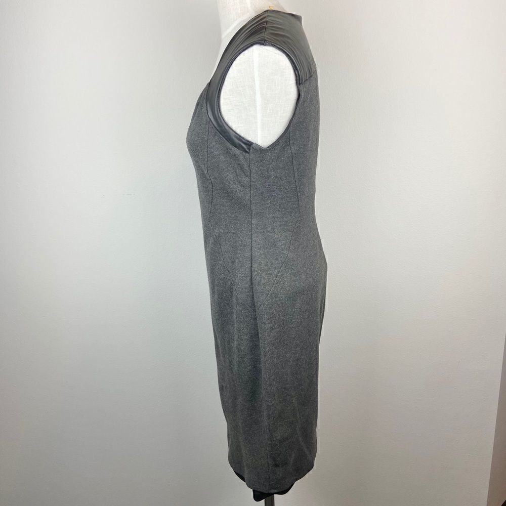 Bailey 44 Faux Leather Sheath Dress - Picture 5 of 7